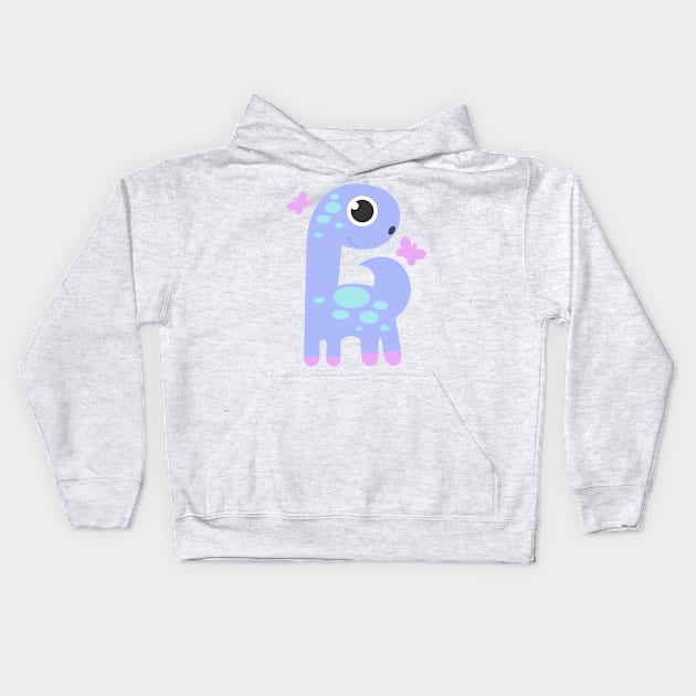 Dino Kids Hoodie by Mashmuh